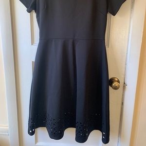 Satin Black Dress